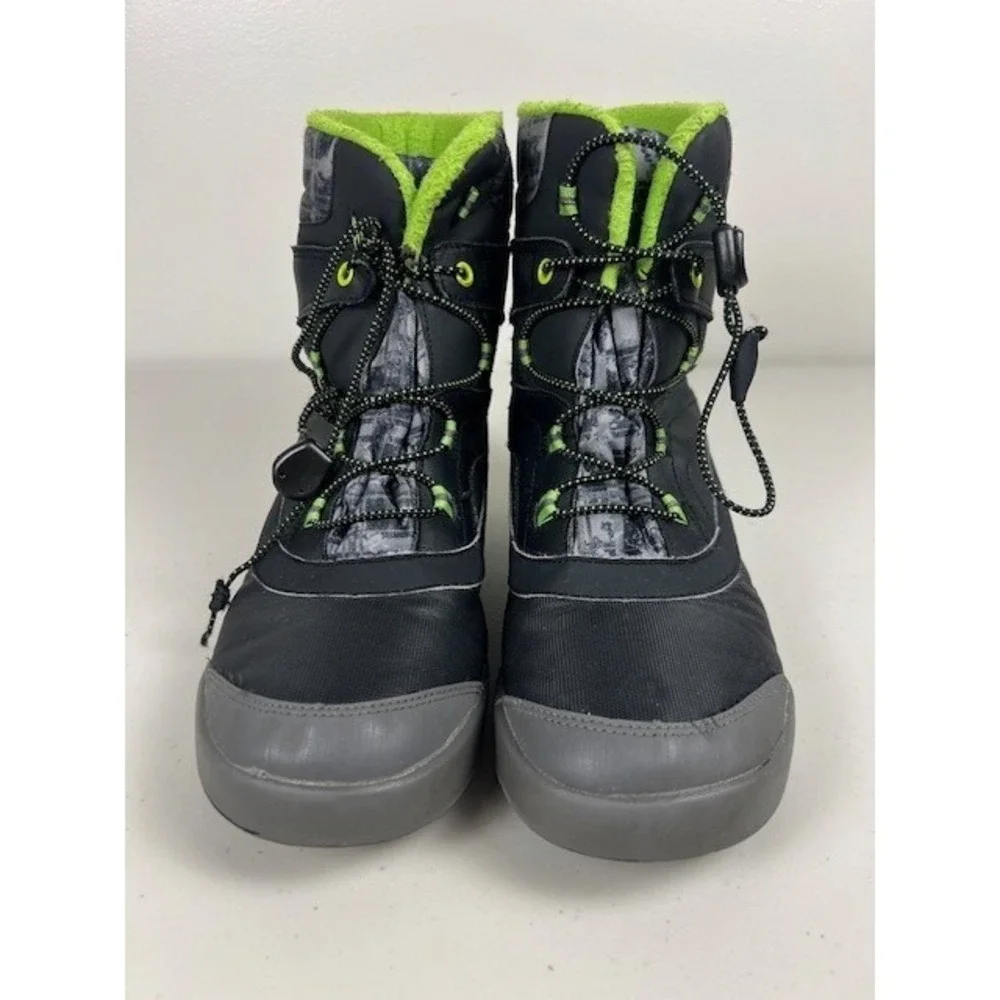 Merrell Snow Bank 2.0 Waterproof‎ Winter Boots Black Neon Green MY55597 Mens 7M